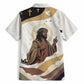 King Jesus African Black Christ Hawaiian Shirt Religious Christian Faith Holy Cross Dove Spiritual