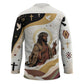 King Jesus African Black Christ Hockey Jersey Religious Christian Faith Holy Cross Dove Spiritual