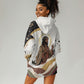 King Jesus African Black Christ Hoodie Dress Religious Christian Faith Holy Cross Dove Spiritual