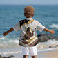 King Jesus African Black Christ Kid Hawaiian Shirt Religious Christian Faith Holy Cross Dove Spiritual