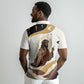 King Jesus African Black Christ Polo Shirt Religious Christian Faith Holy Cross Dove Spiritual