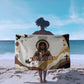 King Jesus African Black Christ Sarong Religious Christian Faith Holy Cross Dove Spiritual