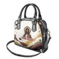 King Jesus African Black Christ Shoulder Handbag Religious Christian Faith Holy Cross Dove Spiritual