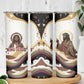 King Jesus African Black Christ Skinny Tumbler Religious Christian Faith Holy Cross Dove Spiritual