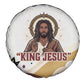 King Jesus African Black Christ Spare Tire Cover Religious Christian Faith Holy Cross Dove Spiritual