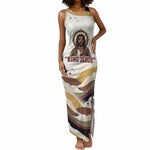 King Jesus African Black Christ Tank Maxi Dress Religious Christian Faith Holy Cross Dove Spiritual