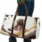 King Jesus African Black Christ Travel Bag Religious Christian Faith Holy Cross Dove Spiritual