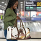 King Jesus African Black Christ Travel Bag Religious Christian Faith Holy Cross Dove Spiritual