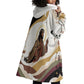 King Jesus African Black Christ Wearable Blanket Hoodie Religious Christian Faith Holy Cross Dove Spiritual