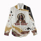 King Jesus African Black Christ Women Casual Shirt Religious Christian Faith Holy Cross Dove Spiritual