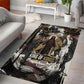 King Of Kings Jesus Is King Lion Of Judah Africa Area Rug Black Christ Religious Faith Lion Crown Grunge