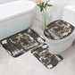 King Of Kings Jesus Is King Lion Of Judah Africa Bathroom Set Black Christ Religious Faith Lion Crown Grunge