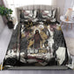 King Of Kings Jesus Is King Lion Of Judah Africa Bedding Set Black Christ Religious Faith Lion Crown Grunge