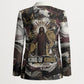 King Of Kings Jesus Is King Lion Of Judah Africa Blazer Black Christ Religious Faith Lion Crown Grunge