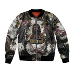 King Of Kings Jesus Is King Lion Of Judah Africa Bomber Jacket Black Christ Religious Faith Lion Crown Grunge