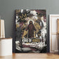 King Of Kings Jesus Is King Lion Of Judah Africa Canvas Wall Art Black Christ Religious Faith Lion Crown Grunge