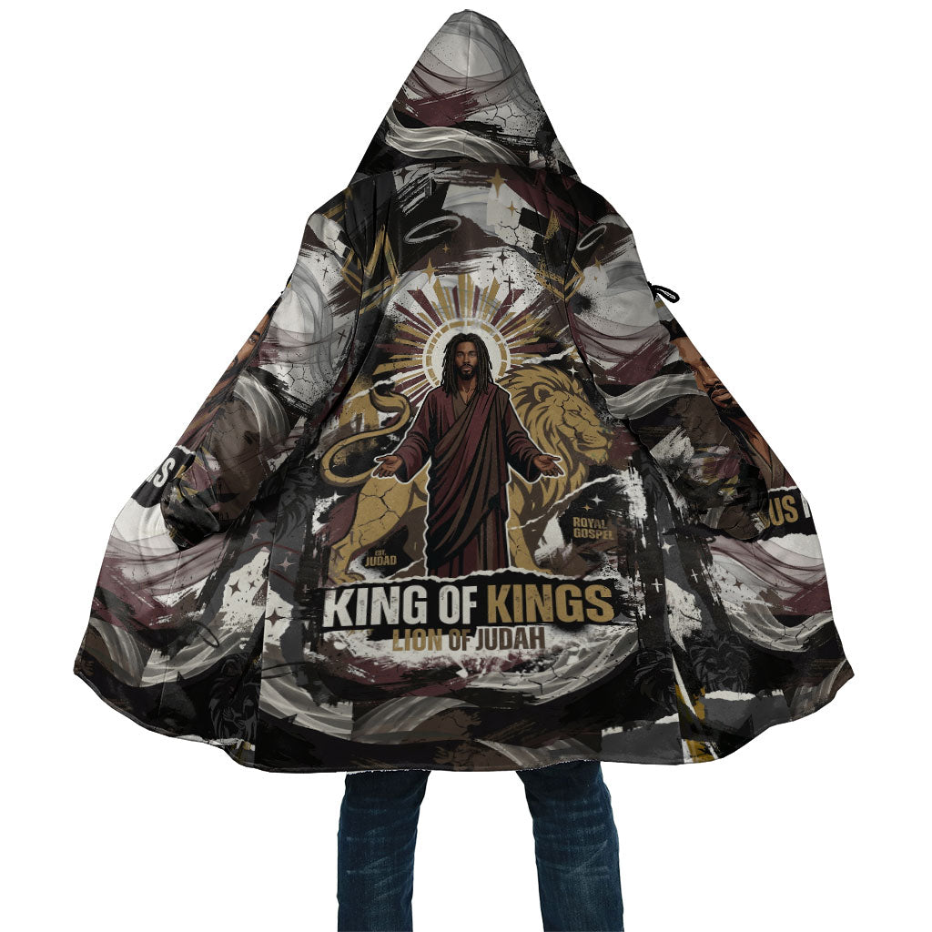 King Of Kings Jesus Is King Lion Of Judah Africa Cloak Black Christ Religious Faith Lion Crown Grunge