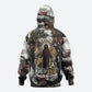 King Of Kings Jesus Is King Lion Of Judah Africa Hoodie Black Christ Religious Faith Lion Crown Grunge