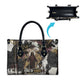 King Of Kings Jesus Is King Lion Of Judah Africa Leather Bag Black Christ Religious Faith Lion Crown Grunge