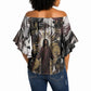 King Of Kings Jesus Is King Lion Of Judah Africa Off Shoulder Wrap Waist Top Black Christ Religious Faith Lion Crown Grunge