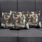 King Of Kings Jesus Is King Lion Of Judah Africa Pillow Cover Black Christ Religious Faith Lion Crown Grunge