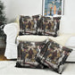 King Of Kings Jesus Is King Lion Of Judah Africa Pillow Cover Black Christ Religious Faith Lion Crown Grunge