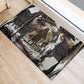 King Of Kings Jesus Is King Lion Of Judah Africa Rubber Doormat Black Christ Religious Faith Lion Crown Grunge