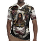 King Of Kings Jesus Is King Lion Of Judah Africa Rugby Jersey Black Christ Religious Faith Lion Crown Grunge