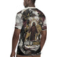King Of Kings Jesus Is King Lion Of Judah Africa Rugby Jersey Black Christ Religious Faith Lion Crown Grunge