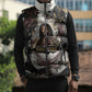 King Of Kings Jesus Is King Lion Of Judah Africa Sleeveless Puffer Jacket Black Christ Religious Faith Lion Crown Grunge