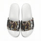 King Of Kings Jesus Is King Lion Of Judah Africa Slide Sandals Black Christ Religious Faith Lion Crown Grunge