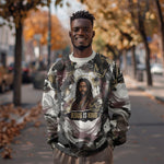 King Of Kings Jesus Is King Lion Of Judah Africa Sweatshirt Black Christ Religious Faith Lion Crown Grunge
