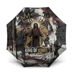 King Of Kings Jesus Is King Lion Of Judah Africa Umbrella Black Christ Religious Faith Lion Crown Grunge