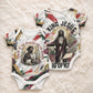 King Jesus Black Christmas Baby Onesie Religious Christian Faith Nativity Poinsettia