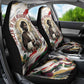 King Jesus Black Christmas Car Seat Cover Religious Christian Faith Nativity Poinsettia