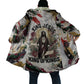 King Jesus Black Christmas Cloak Religious Christian Faith Nativity Poinsettia