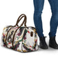 King Jesus Black Christmas Travel Bag Religious Christian Faith Nativity Poinsettia