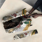 King Jesus Black Christmas Umbrella Religious Christian Faith Nativity Poinsettia