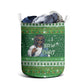Black Jesus Merry Christmas Laundry Basket Santa Claus Africa - Religious Faith Holiday