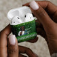 Black Jesus Merry Christmas AirPods Case Santa Claus Africa - Religious Faith Holiday
