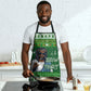 Black Jesus Merry Christmas Apron Santa Claus Africa - Religious Faith Holiday