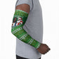 Black Jesus Merry Christmas Arm Sleeves Santa Claus Africa - Religious Faith Holiday