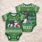 Black Jesus Merry Christmas Baby Onesie Santa Claus Africa - Religious Faith Holiday