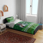 Black Jesus Merry Christmas Bedding Set Santa Claus Africa - Religious Faith Holiday