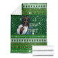 Black Jesus Merry Christmas Blanket Santa Claus Africa - Religious Faith Holiday