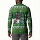 Black Jesus Merry Christmas Button Sweatshirt Santa Claus Africa - Religious Faith Holiday