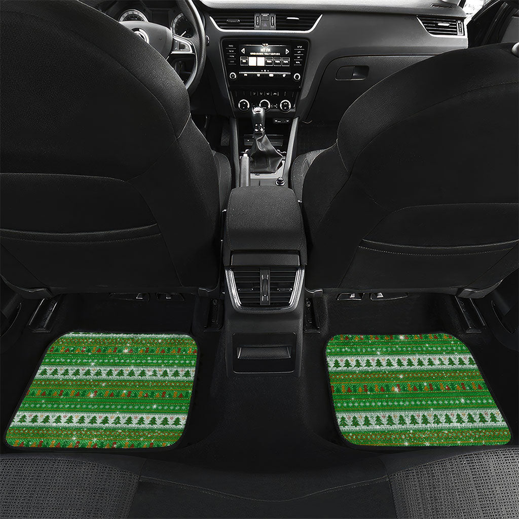Black Jesus Merry Christmas Car Mats Santa Claus Africa - Religious Faith Holiday