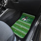 Black Jesus Merry Christmas Car Mats Santa Claus Africa - Religious Faith Holiday