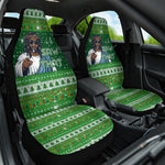 Black Jesus Merry Christmas Car Seat Cover Santa Claus Africa - Religious Faith Holiday