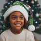 Black Jesus Merry Christmas Santa Hat Santa Claus Africa - Religious Faith Holiday